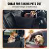 Dog Booster Car Seat Pet Car Seat for S M L Dogs Up To 48.5 Lbs Black