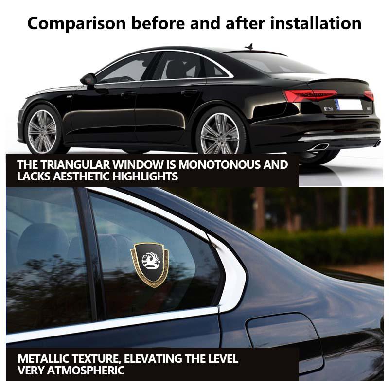 3D Auto Stickers Metal Logo Emblem Sticker Decal Car Styling For Vauxhall Corsa Astra Mokka Grandland Crossland Combo Life