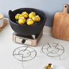 Stainless Steel Cookware Heat Resistant Kitchen Trivet Stand Steamer Steaming Tray Egg Steamer Rack