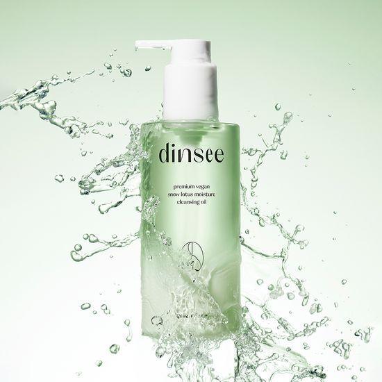 dinsee premium vegan snow lotus hyaluronic acid moisturizing cleansing oil 200ml