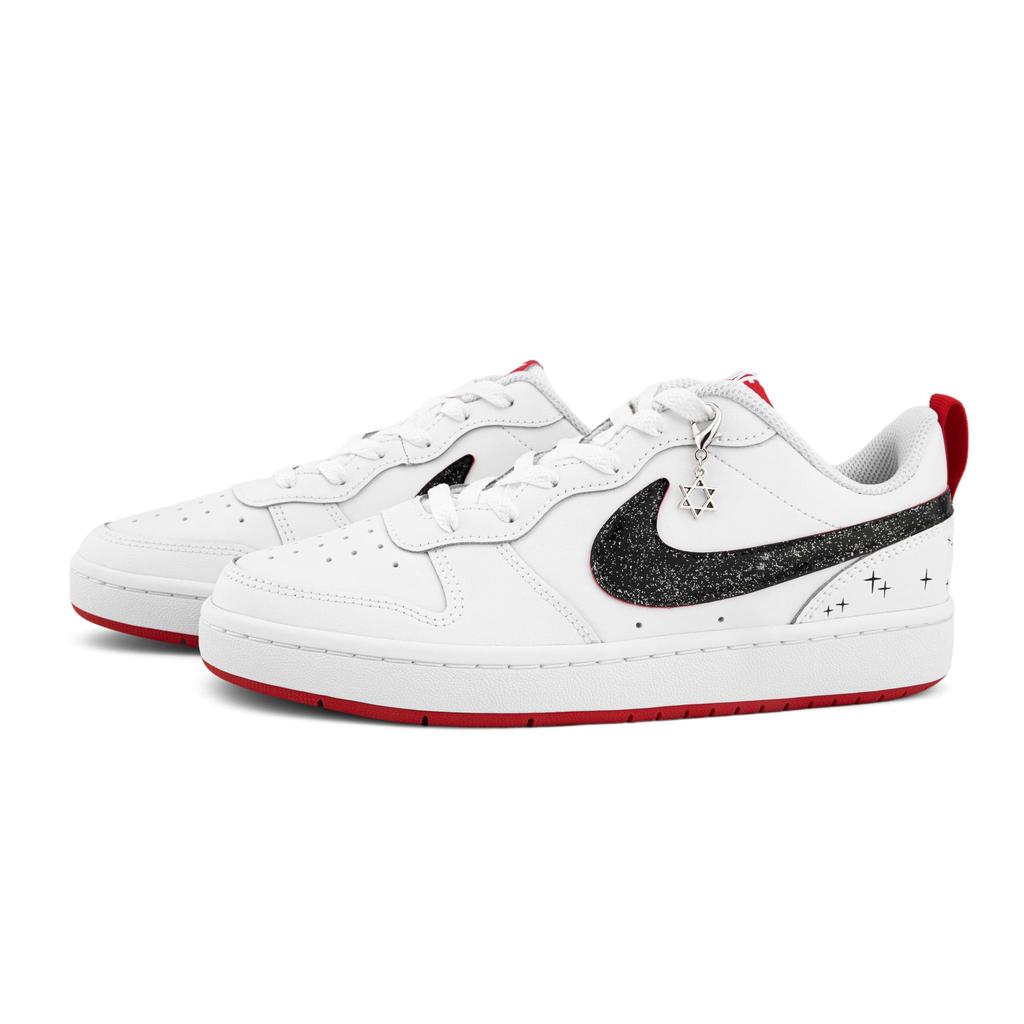 Nike Court Borough 2 Low top Skateboard Shoes Women's White BQ5448-103(Team943-)