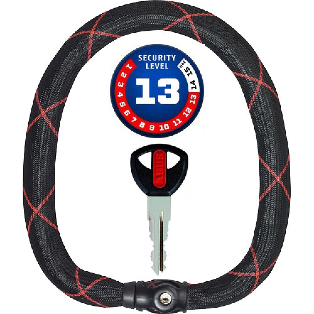 

ABUS Motorcycle Chain Lock Black 1642000021 (Ivy Steel-O-Chain 9210) 10mm/140cm чорний