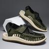 Fashion New Fashion Men's Breathable Mesh Sandals Lightweight Outdoor Sports Shoes Quick-Dry Non-Slip Sole Beach Walking Shoes Sneakers