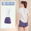 Women's High-End Short-Sleeve Sport T-Shirt & Fitness Set - Breathable, Quick-Drying Yoga and Running Wear