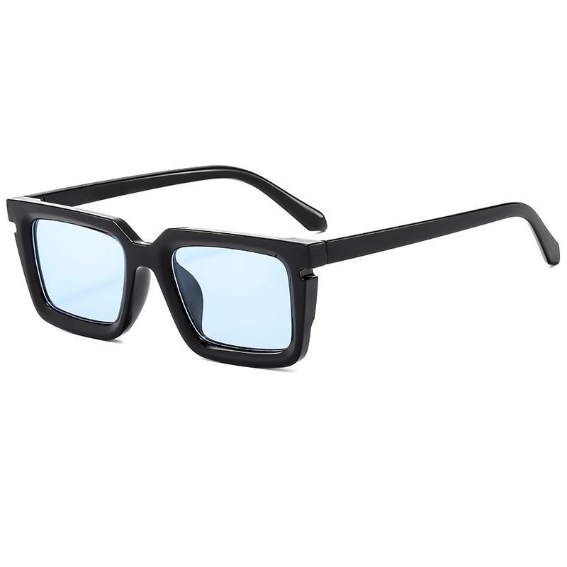 Trendy Square Frame Sunglasses For Women Uv Protection Stylish Outdoor And Travel Accessory
