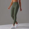 Women No Front Seam Leggings Brushed Naked Feel High Waisted Tummy Control Booty Lifting Workout Yoga Pants