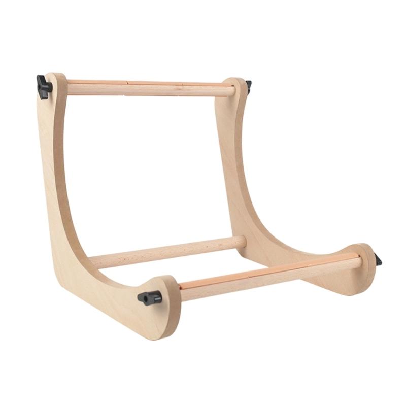 

Портативная деревянная вышивальная рама с регулировкой, натуральное дерево, швейная рама для дома или путешествий 1