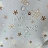 Star Print Large Capacity Backpack Grade 3-6 Student Schoolbag