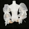 Ruffled Bubble Sleeves Fairy Sleeves Party Sleeves Elegant Bridal Evening Sleeves  Photo Props