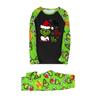 Christmas Prints Family Matching Long Sleeve Tops+Pants Set Family Matching Sets