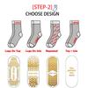 Custom Logo Winter Sports Compression Socks Stockings Long Tube Warm Socks for Running Cycling Football Logo Socks