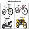 Aluminum Alloy ABS Falling Protector for Motorcycle Scooter Mountain E-Bike Handguards Motorcycle Hands Guards Windproof Handlebar End Install