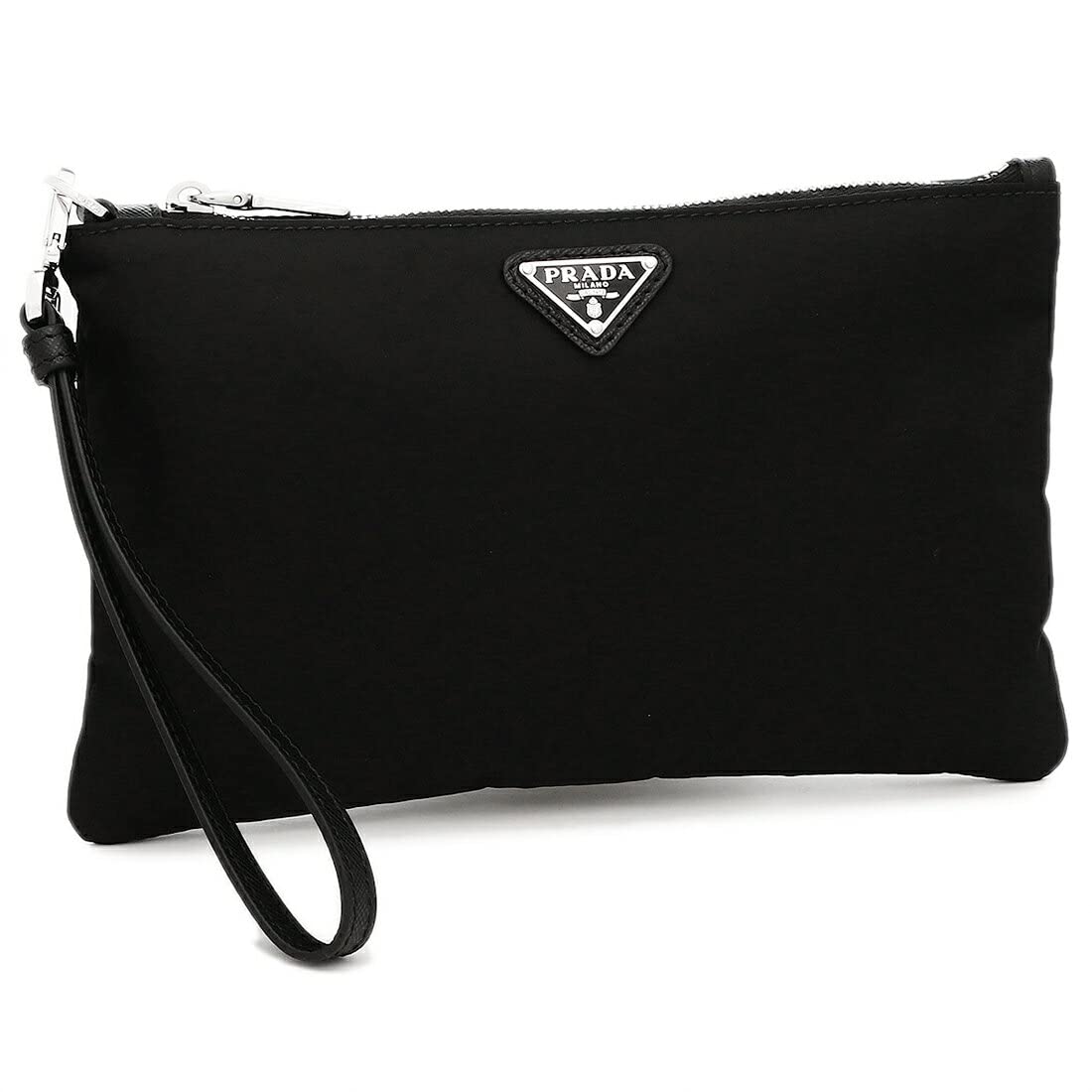 

Сумка Renylon Saffiano Triangle Logo Black PRADA 2NH004 2DMH F0002 [Prada] Чоловіча [Елемент] чорний