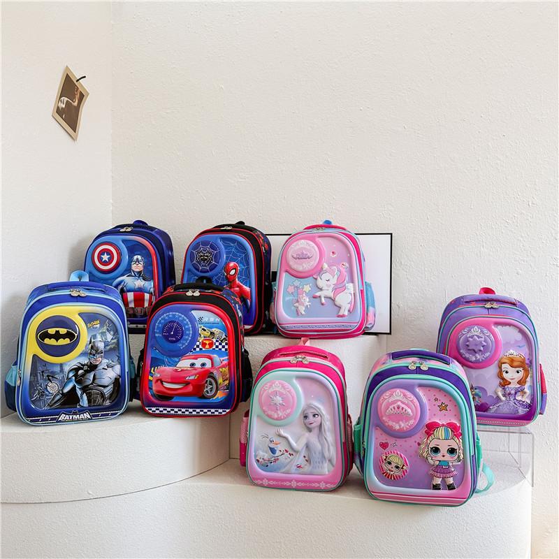 Backpack Captain America With Breathable Nylon Elsa Backpack For Students