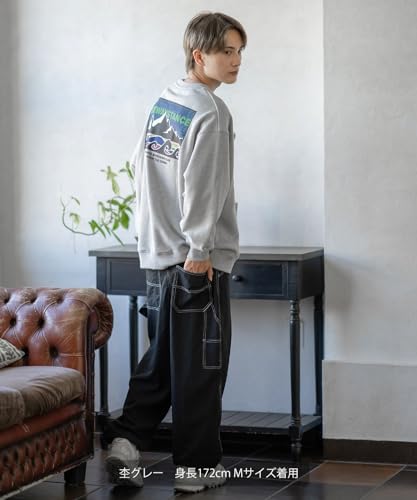 [IMPROVES] [SIDEWAYSTANCE] Mt.Oc. Box Logo Fleece Sweatshirt