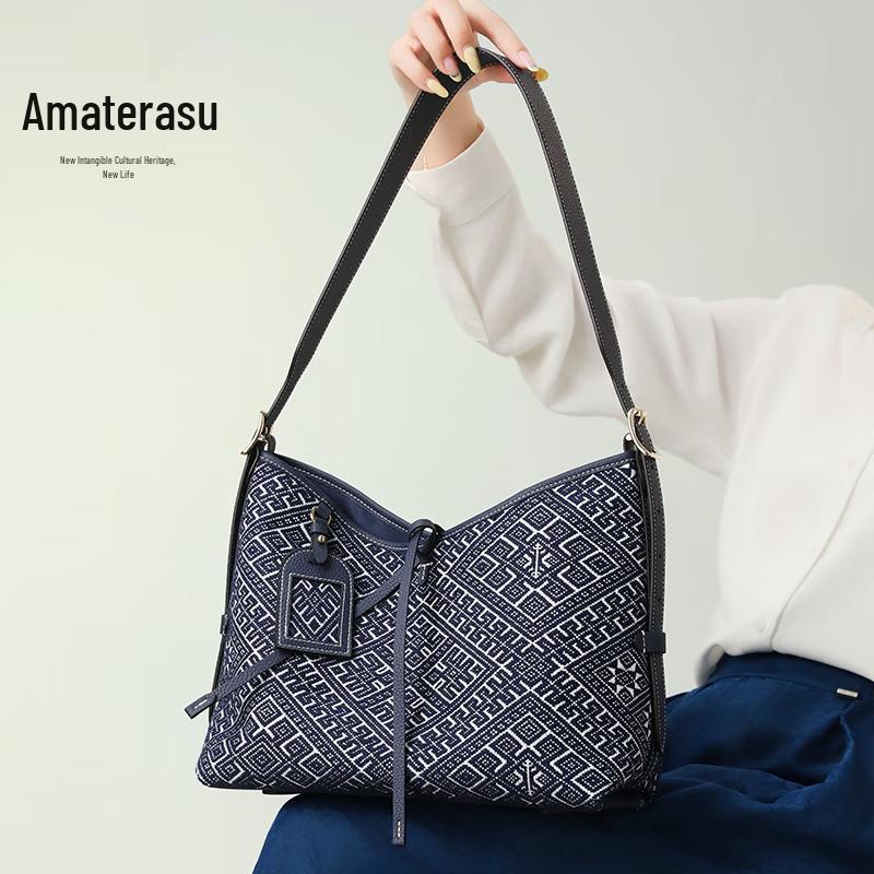 PmSix Damen Zhuang Brokat Tragetasche
