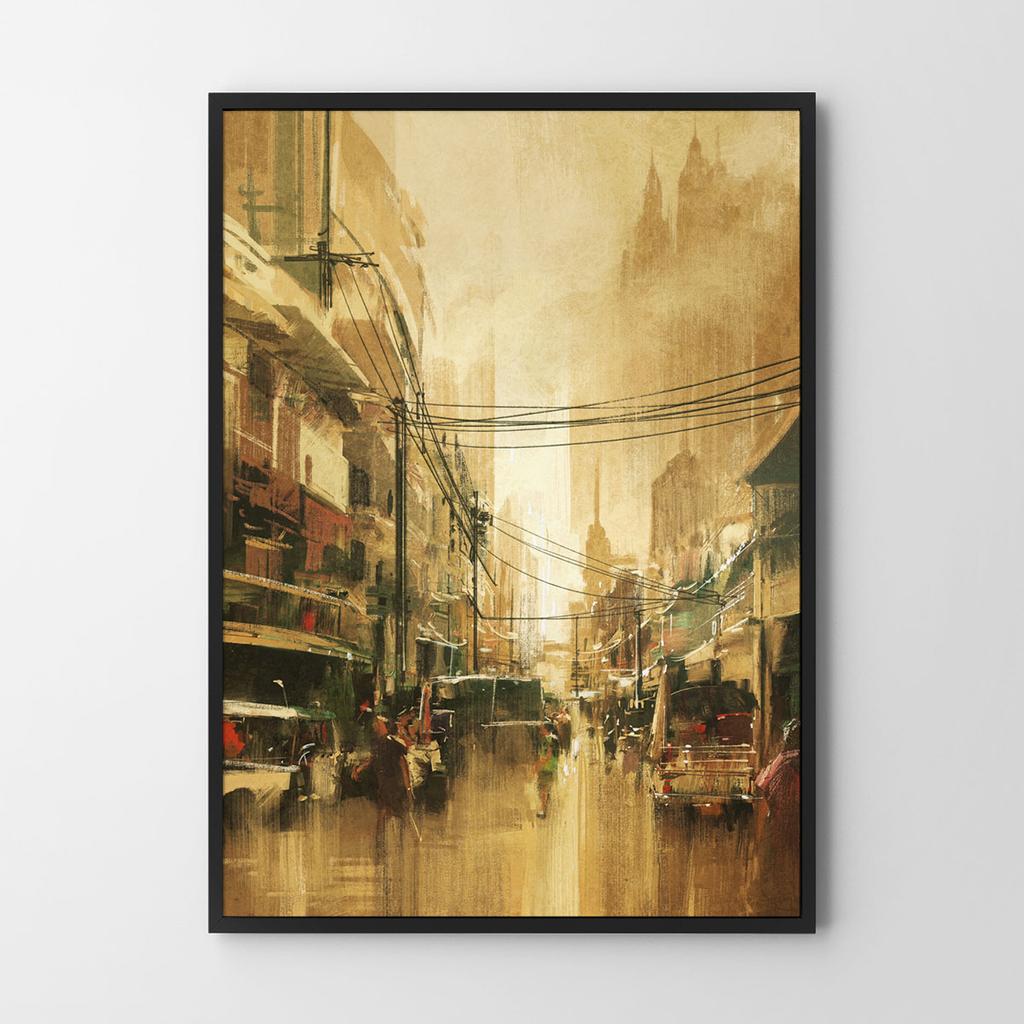 Poster City Abstraction