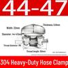 304 Stainless Steel European-Style Single Head Hose Clamp