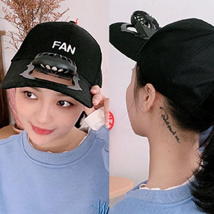 Summer Outdoor Sports Baseball Cap USB Charging Cooling Fan Adjustable Dad Hat