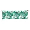 VidaXL Coussin de Banc de Jardin Motif de Feuilles, Coussin de Siège, Coussin de Meuble de Terrasse Patio Salon Extérieur 378972