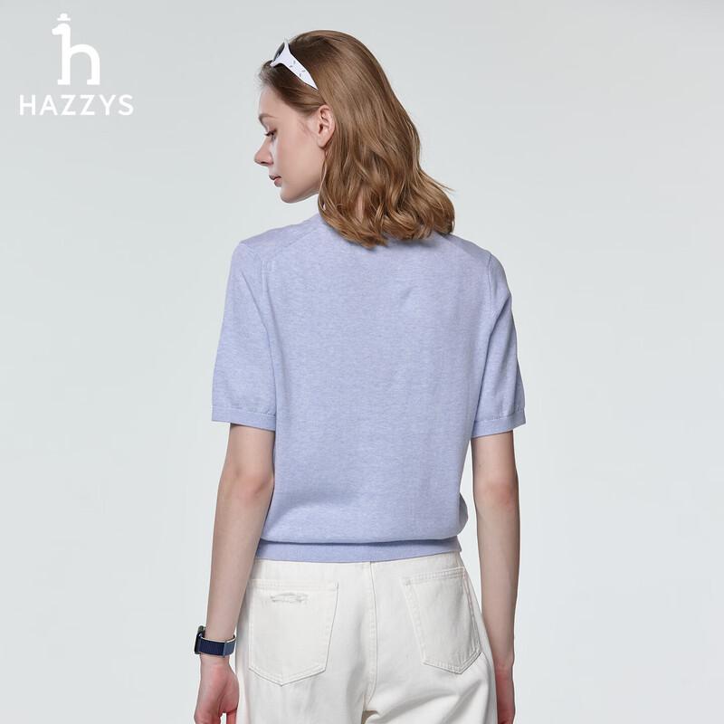 HAZZYS Women's PHIZ Series Crew Neck Knit Sweater