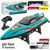 HJ816 Brushless High-Speed RC Boat with Night Lights - 2.4G Water Speedboat Toy
