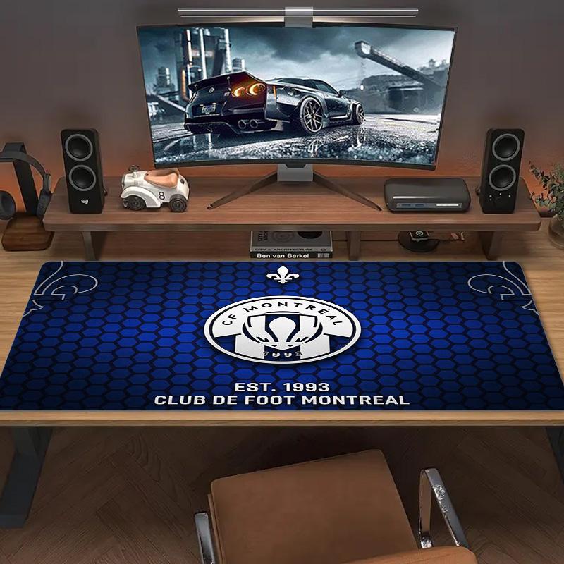 CF Montréal Color Mouse Pad Large Gaming Table Cushion Non-slip Laptop Tablet Big Mousepad XXL Mat Mini PC Playmat With Lock edge