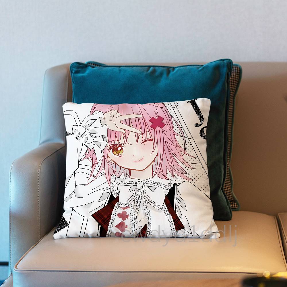 

SShugo Chara Amu Anime Pillow Case Cover Square Sofa With For Pattern Comfortable Cushion suitable Of Room 30x30cm