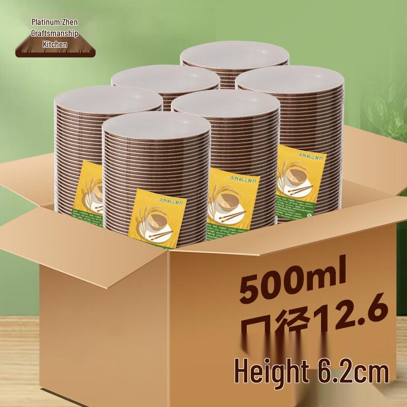 Disposable Rice Husk Bowls