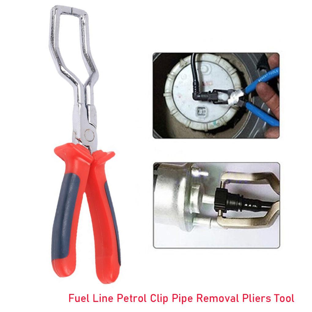 Fuel Line Clip Pipe Plier Disconnect Removal Tool Angled Clips Bundle Remover Repair Tools Fuels Filters Calipers