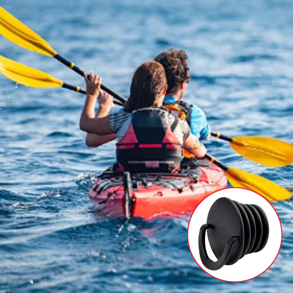 Kayak Drain Plug Boats Scupper Plugs Universals Drain Holes Stopper Bung with Handle Boats Accessories Easy To Use