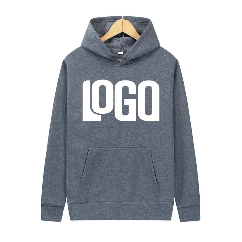 Customized DIY15Printed Hoodies For Men and Women Loose Casual Wear Long Sleeved Hooded Sweaters