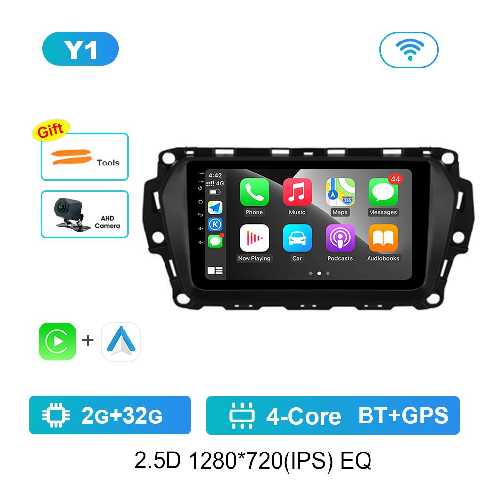 For Great Wall Haval H2 2014 - 2018 Carplay Android OS Car Video Multimedia Player GPS Navi WiFi QLED IPS Screen 4G Head Unit