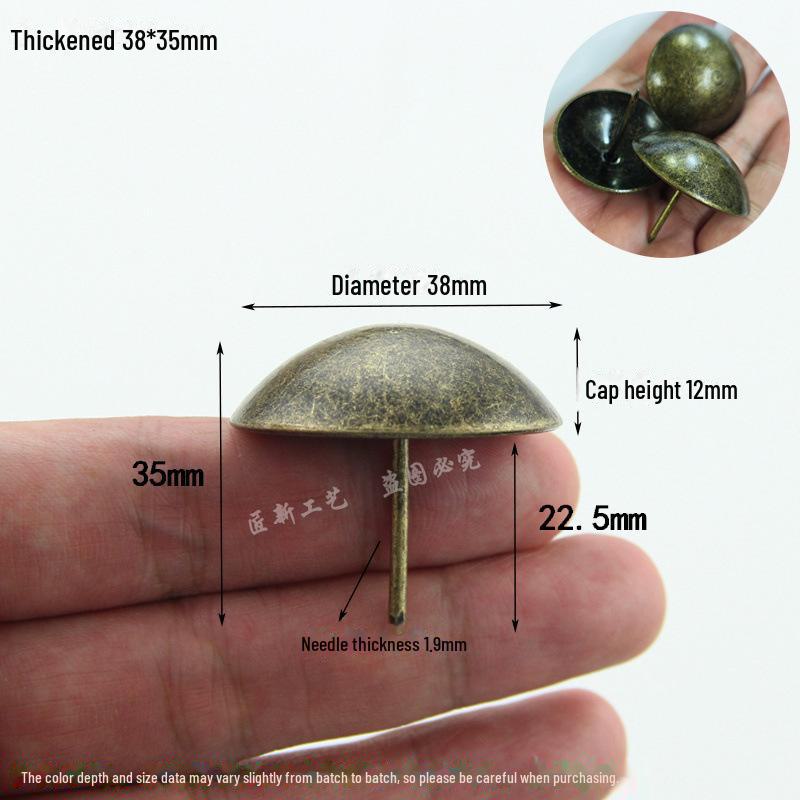 Antike Eisenblase Dekorative Rundkopf Sofanägel für DIY Möbel und Weich-/Hartverpackungen