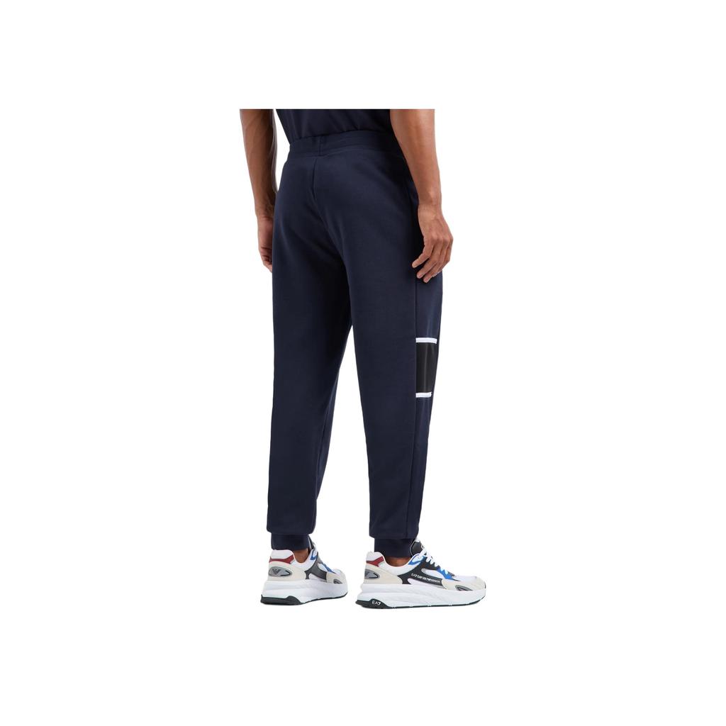Emporio Armani Ea7 Ss24 Solid Color Letter Logo Casual Pants Men Bottoms Dark-Blue 6DPP92-PJTKZ-1562