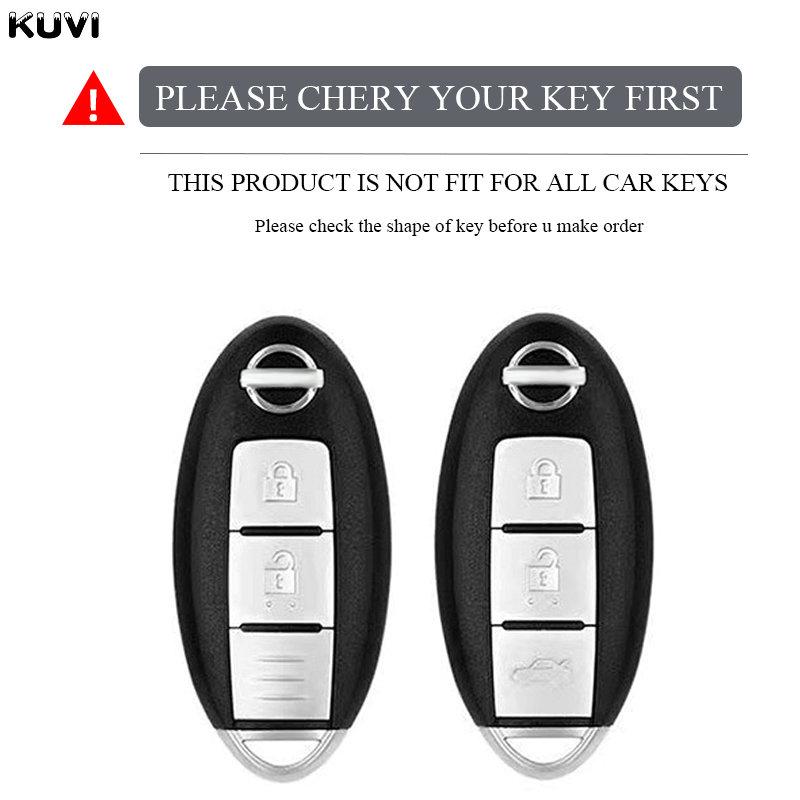 3 Button NEW TPU Car Key Case Cover For Nissan Leaf Micra Qashqai J11 J10 X Trail T32 Versa Note Patrol Fob Keychain Accessories
