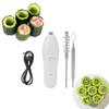 Replaceable Head Electric Vegetable Core Digger Stainless Steel Effort-saving Electric Fruit Corer Wear-resistant Efficient