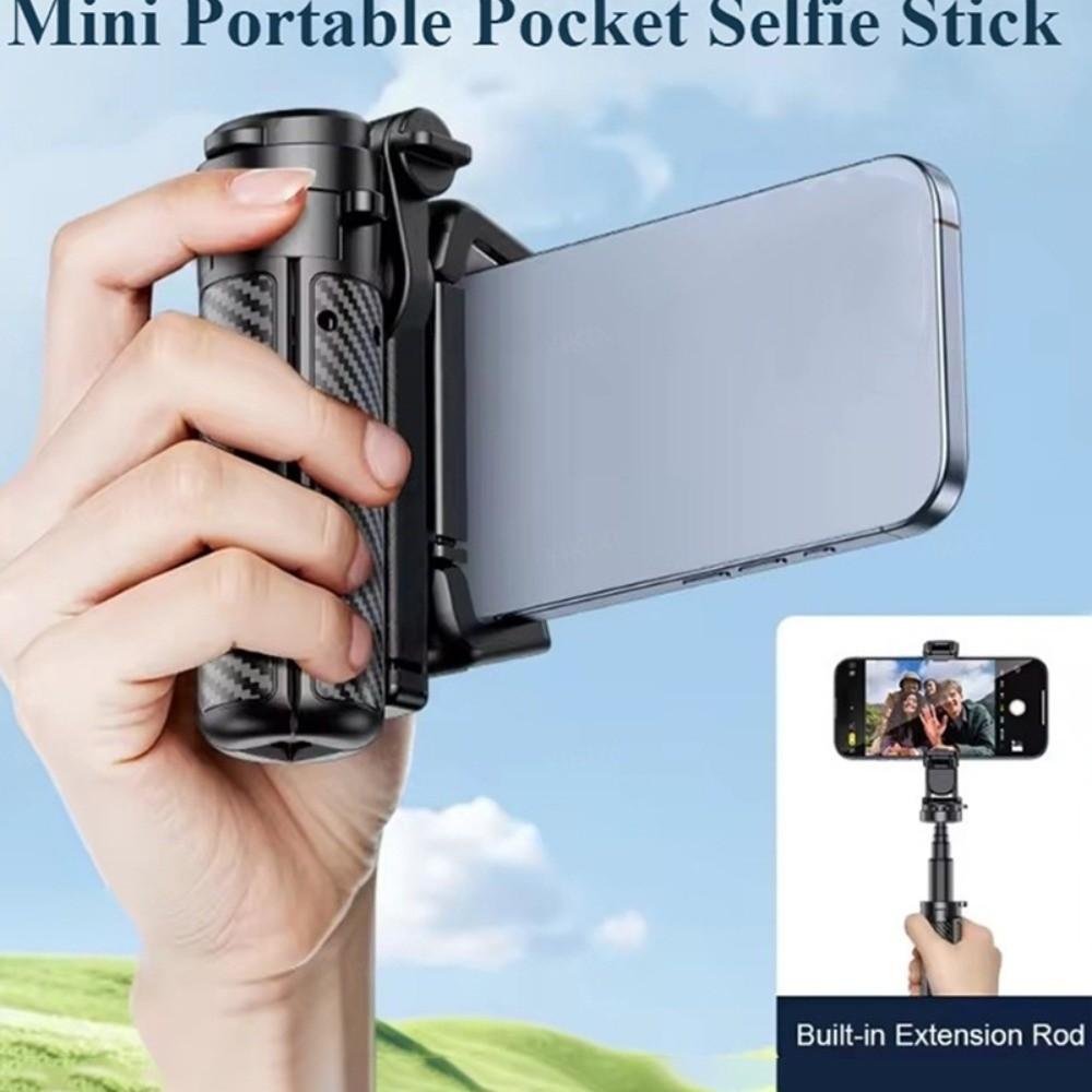 Extension Pole Mini Telescopic Selfie Stick Adjustable Selfie Stick Tripod  Travel