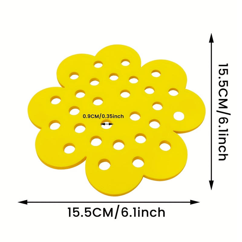Floating Bee Island Bee Waterer rounded Bee Insect Drinking Tray Beekeeping Setups Luring Insects Waterer Bee Bath Catcher Tray