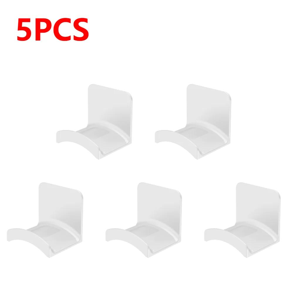 1-10pcs Universal Headphone Stand Adhesive Headphone Hook Headphone Holder for Easy Damage-Free Wall Desk Or PC Mounting