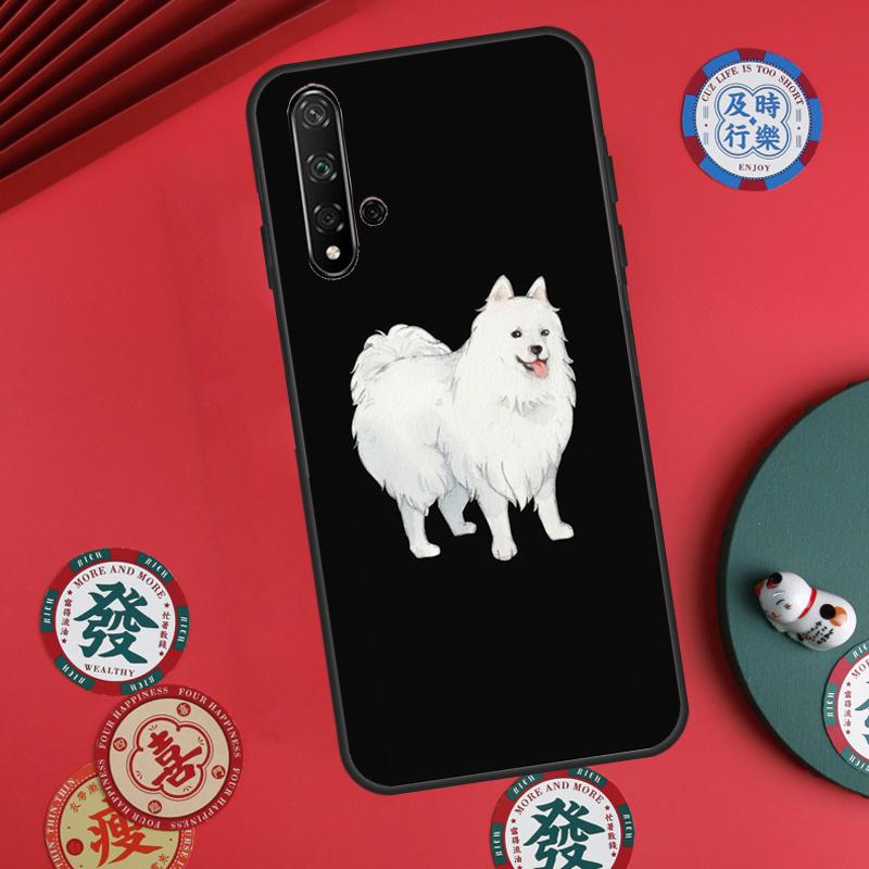 Japanese Spitz Dog For Huawei Nova 5T 9 10 SE 7i 8i 11i 12i Y73 Y72 Y61 Y91 Y60 Y70 Y90 P20 P30 P40 Lite Case