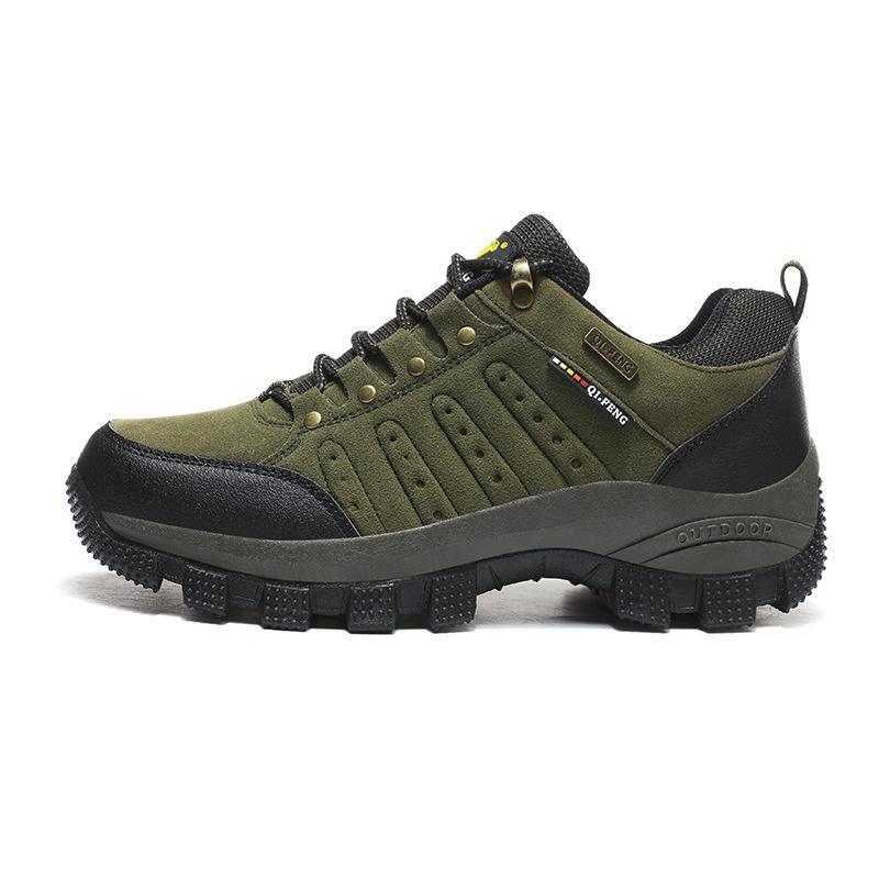 Outdoor Climbing Boots plus Size Autumn and Winter Couple's Low-Top Hiking Shoes Fashion Travel Shoes Sports Hiking Shoes