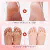 Sadoer Masque pour les pieds adoucissant et éclaircissant à la niacinamide à la fraise, traitement rajeunissant, masque pour les pieds