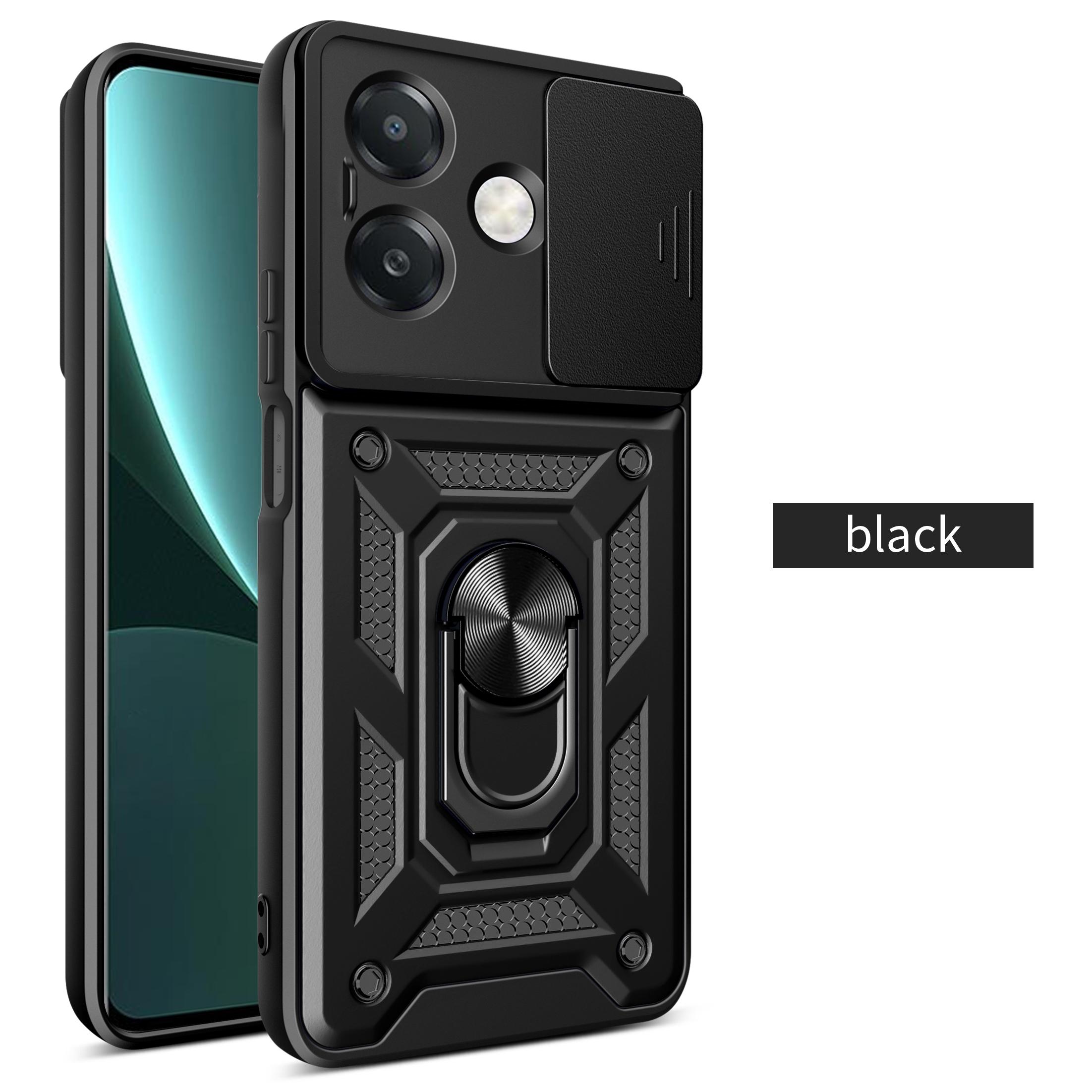 

Чехол-подставка Armor Case для OPPO A40 A40M A80 A60 5G A3 Pro 5G A3x Cover с защитным кольцом для объектива Magnetic Holder Coque Fundas OPPO A3x 4G чёрный