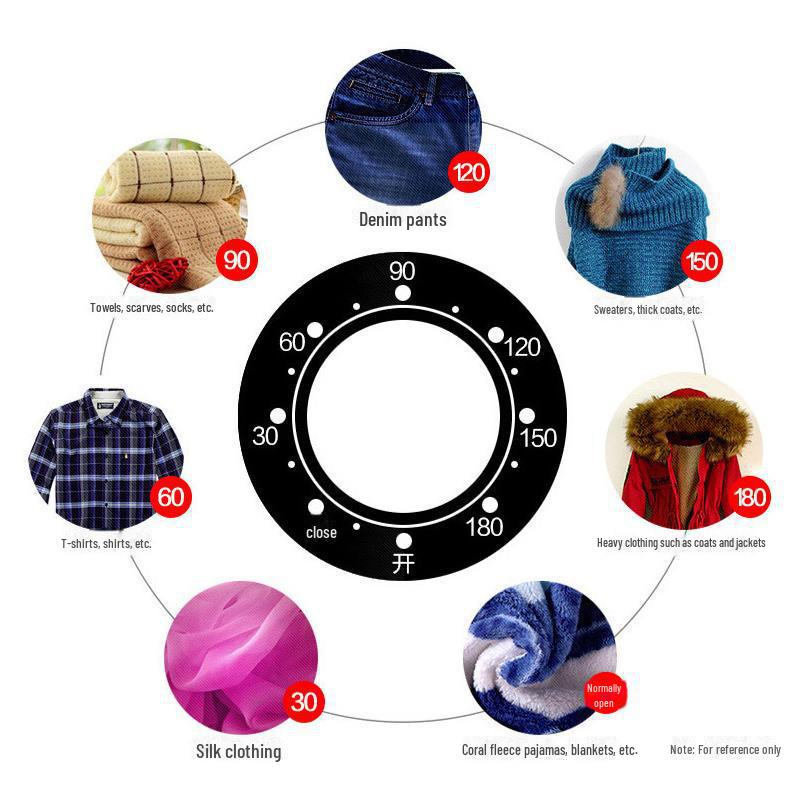 900W/1200W Clothes Dryer with Remote Control and Warm Air Accessories