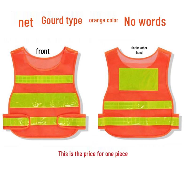 Reflective Safety Vest for Construction, Sanitation, and Cycling