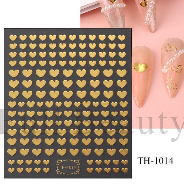 Nail Art Sticker Diablo Series European And American Halloween Laser Spider Scorpion Thin Fortitude Back Glue Nail Sticker