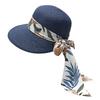 Summer Straw Sun Hat for Women Wide Brim Foldable Beach Cap UV Protection Panama Sombrero Paja Verano