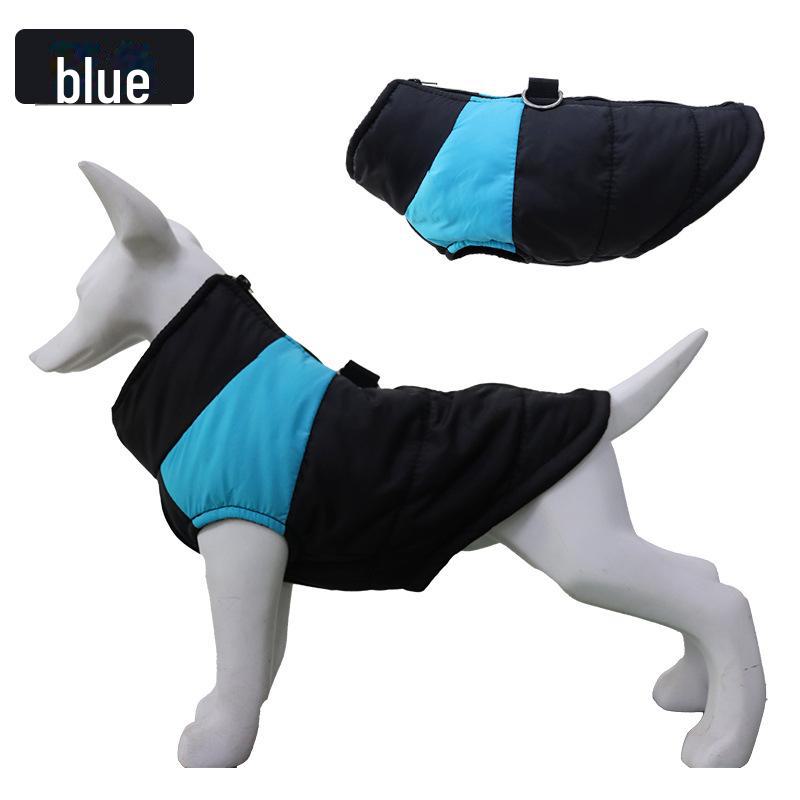 Dog Winter Ski Suit: Warm Down Cotton Jacket for Pets