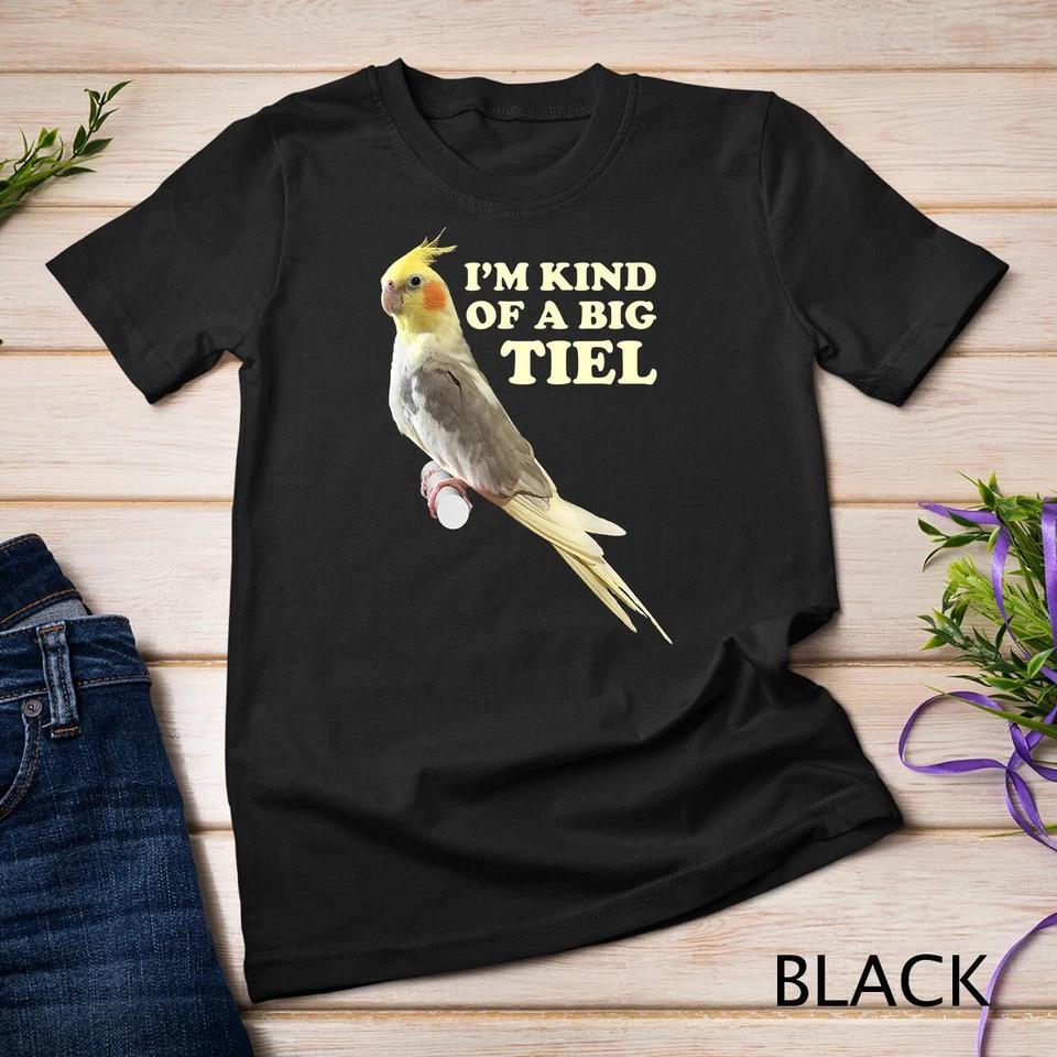 

Funny Cute Cockatiel Gift For Women Men Parrot Lover T-Shirt Unisex T-shirt L